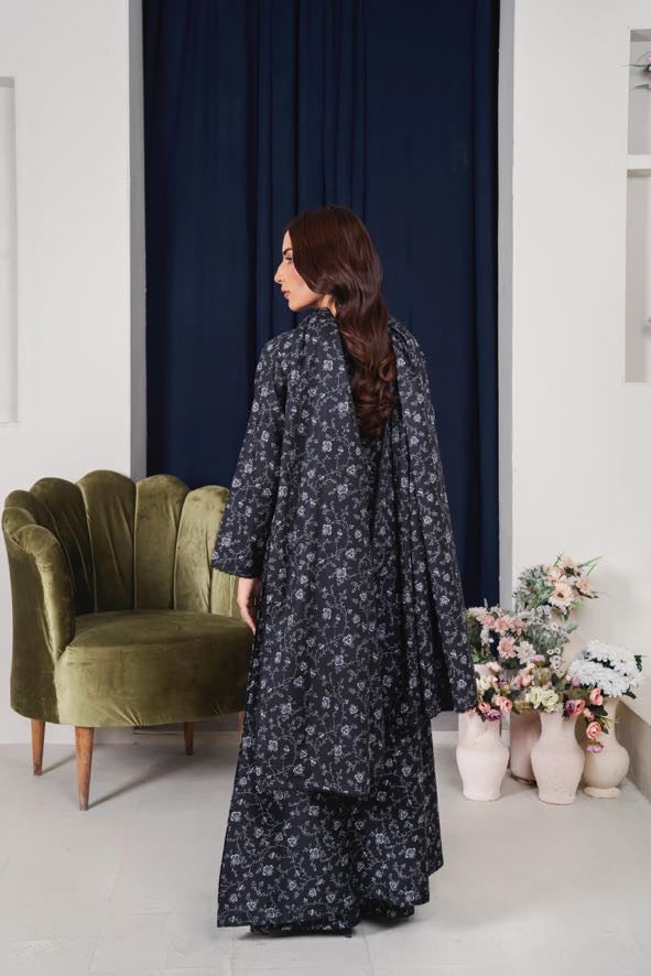 MAHJABEEN Digital Print Lawn 3pcs Bi-1003