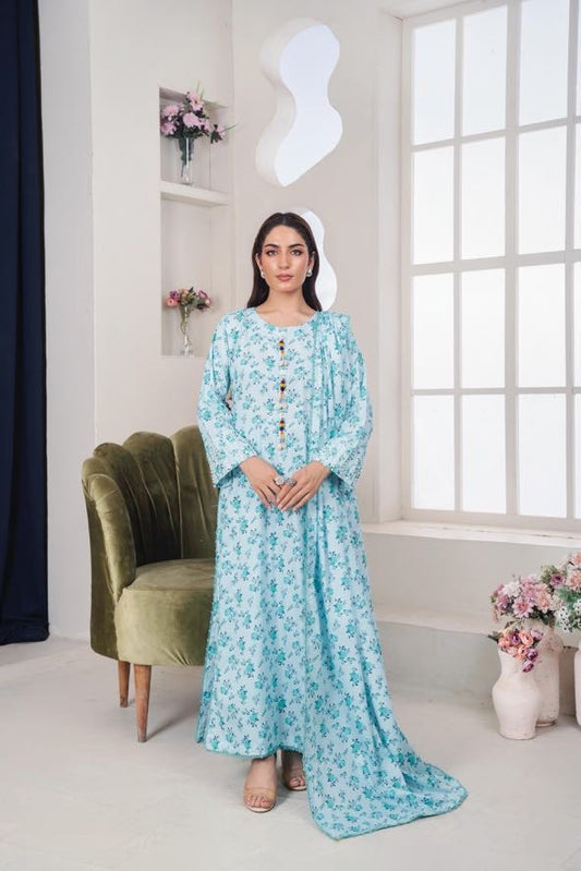 MAHJABEEN Digital Print 3pcs Bi-1004