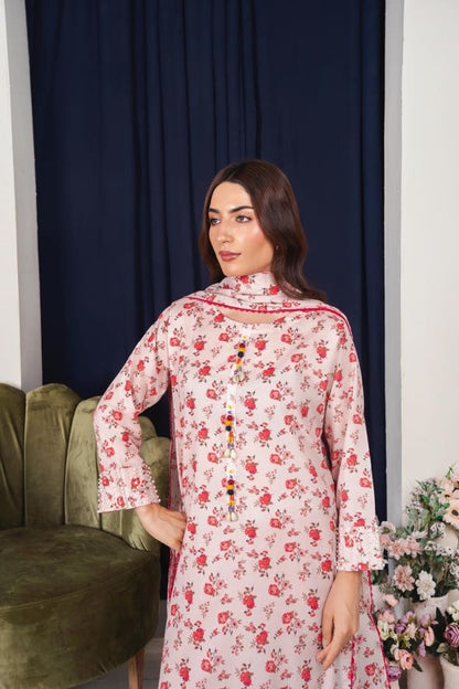 MAHJABEEN Digital Print 3pcs Bi-1004