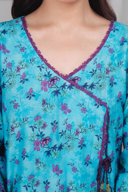 MAHJABEEN Digital Print Lawn 3pcs Bi-1003
