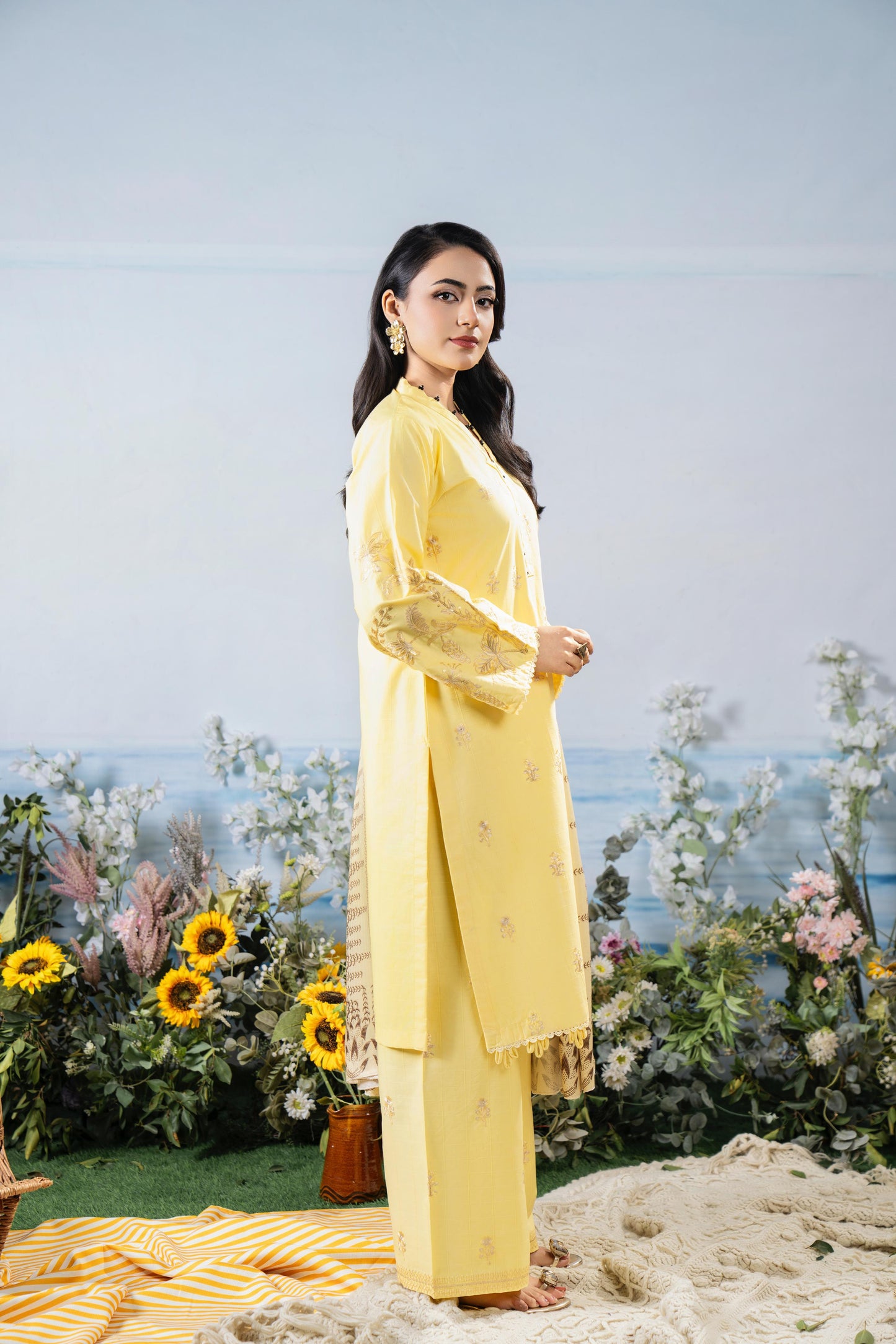 NOOR-E-BAHAR Embroidered 3pcs Bi-1006