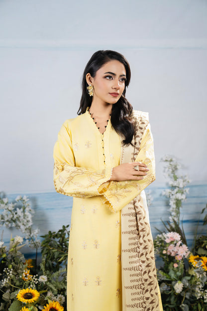 NOOR-E-BAHAR Embroidered 3pcs Bi-1006