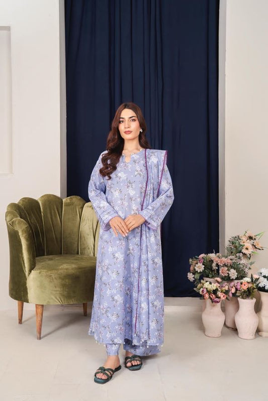 MAHJABEEN Digital Print 3pcs Bi-1005