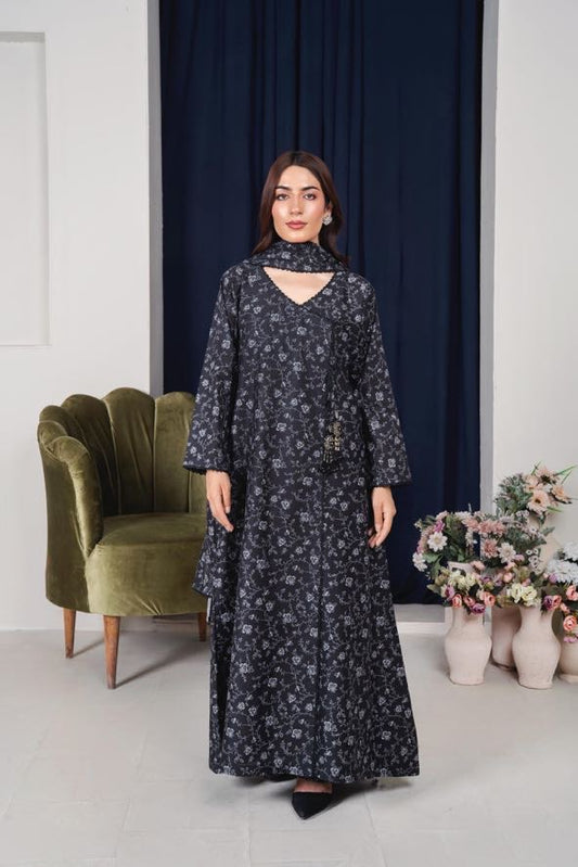 MAHJABEEN Digital Print Lawn 3pcs Bi-1003