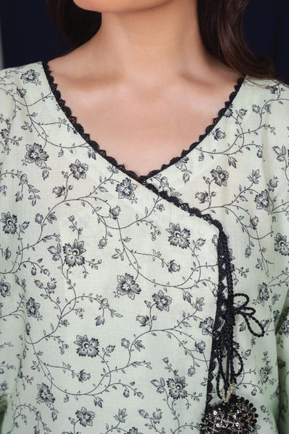 MAHJABEEN Digital Print Lawn 3pcs Bi-1003